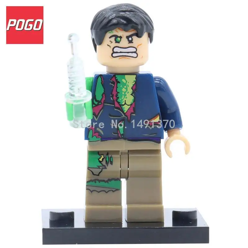 

POGO Bruce Banner Hulk Figure XINH 288 Marvel Super Heroes Single Sale SuperHero Avengers Building Blocks Toys Christmas Gifts