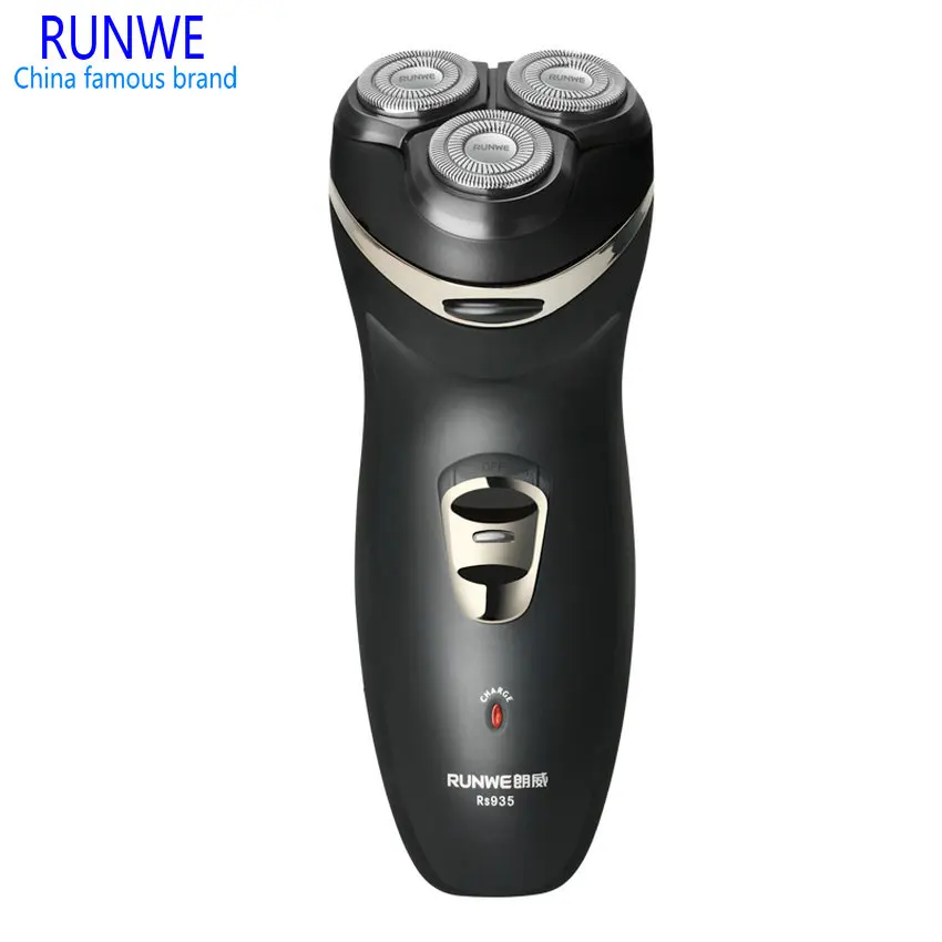 

2016 New 3D Men's Electric Shaver Razor Blades Rechargeable Waterproof Washable Shaver Shaving Machines Face Beard Care RUNWE