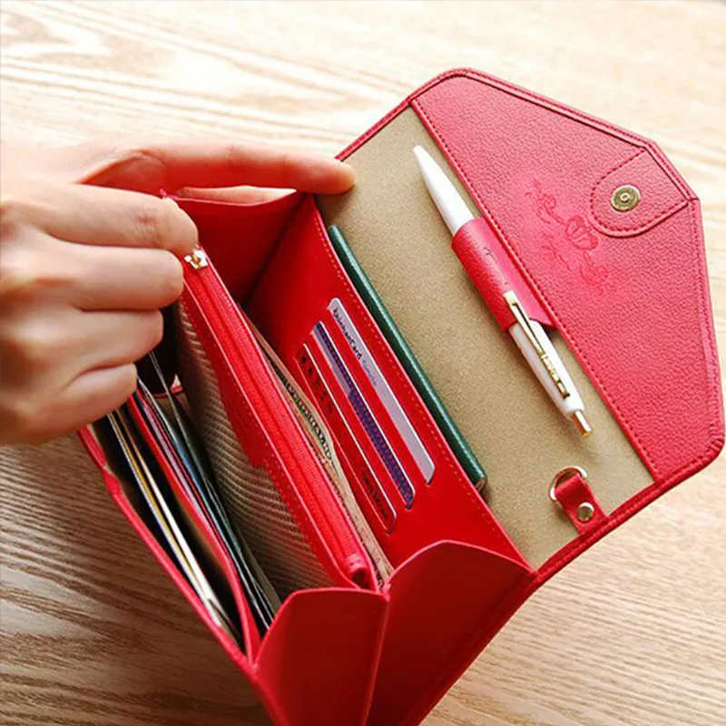

New design business card holder woman card passport cover man wallets PU cover on the passport women credit card holder