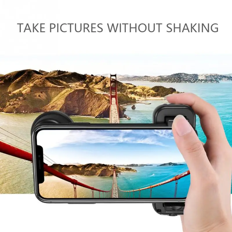 

Handle Grip Practical Assist Anti Shake Stablizer Bluetooth Remote Control Portable Phone Holder Selfie Booster With Shutter