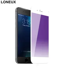 LONEUX 3D Full Cover Edge Tempered Glass For iPhone 7 8 6 Plus Screen Protector For iPhone 6 6s 7 Plus Film Protection Glass