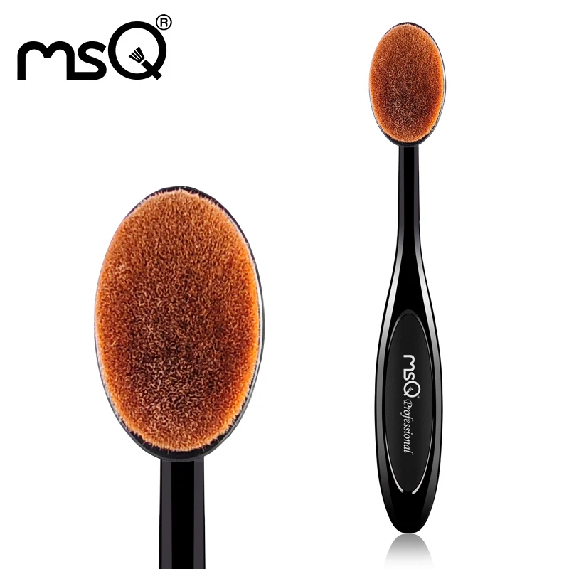 Buy MSQ Tooth Brush Shape Oval Makeup Brush Pro