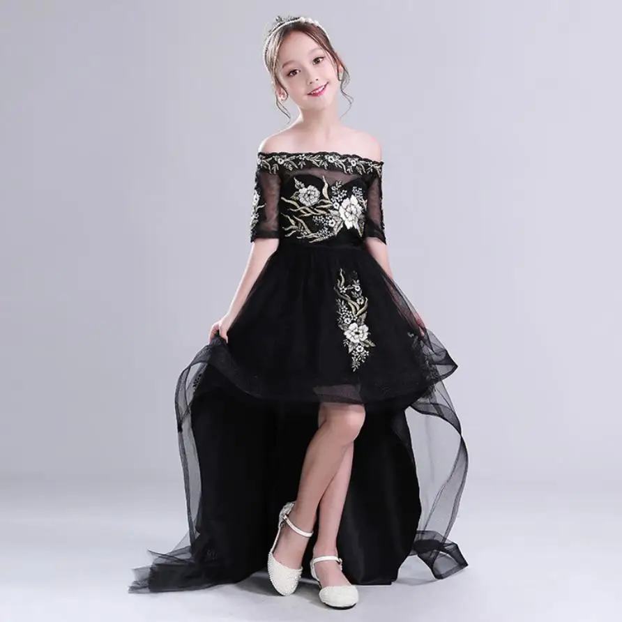 Flower Girl Princess Dress Party Birthday Wedding Formal Gown Kids Prom Dresses