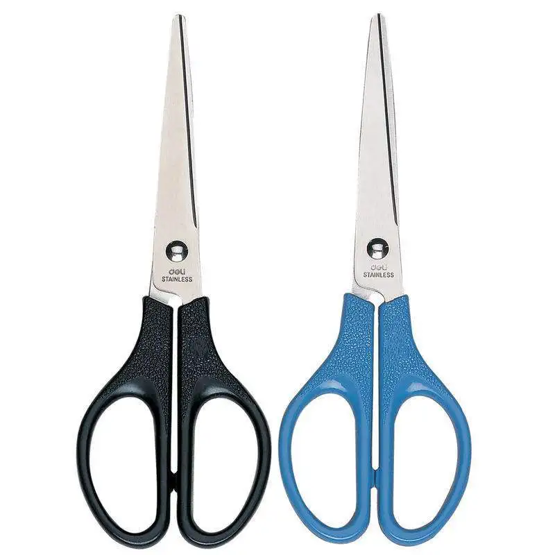 

0603 office scissors sharp stainless steel office household scissors classroom supplies