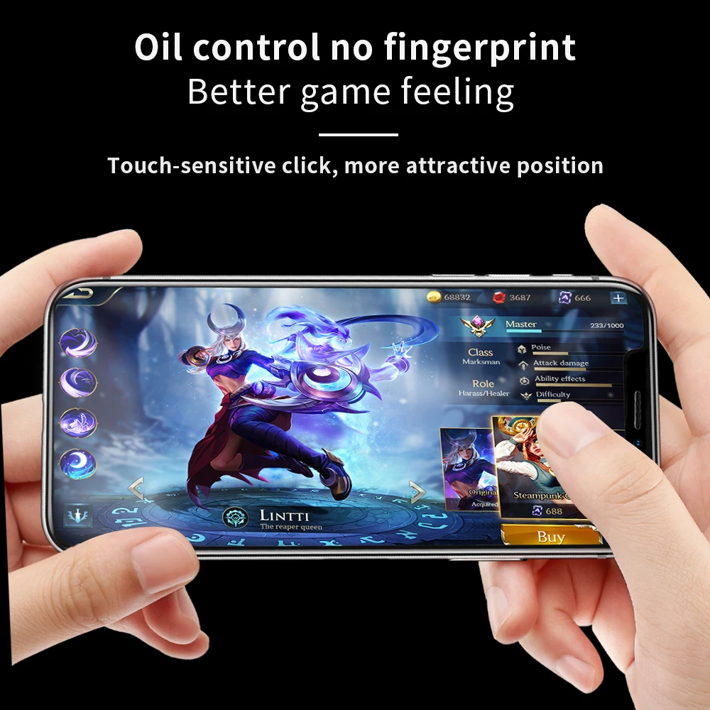 Essager 5D защита для экрана iPhone 11 Pro XS Max XR X S R закаленное стекло Передняя крышка