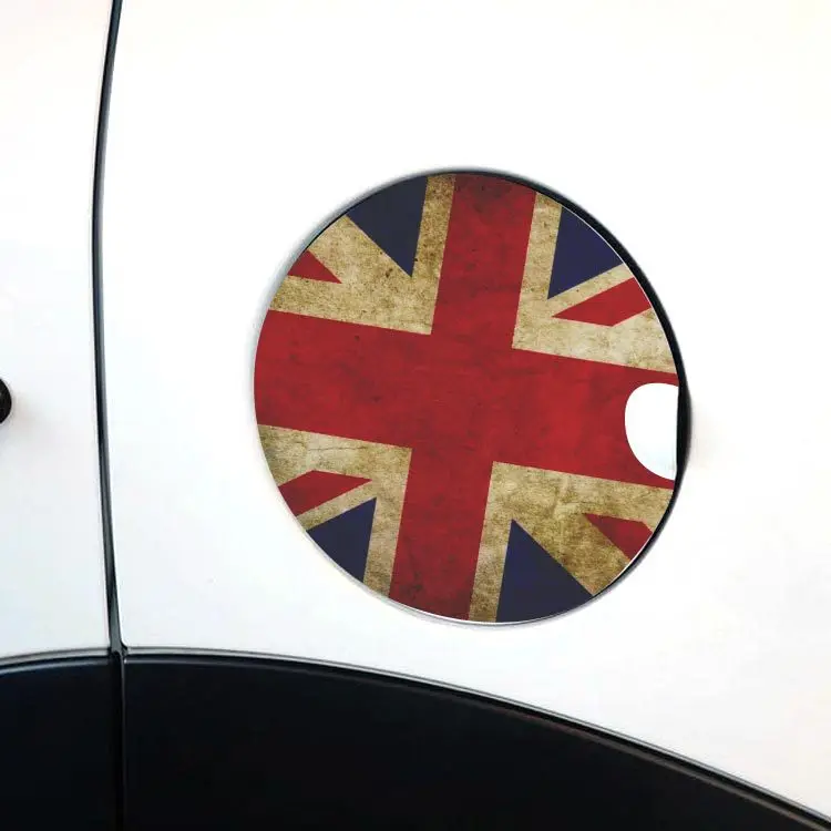 

Car Stickers UK Great Britain England Flag Fuel Tank Cap For Mini Cooper PET Auto Tuning Styling 16x16cm D16