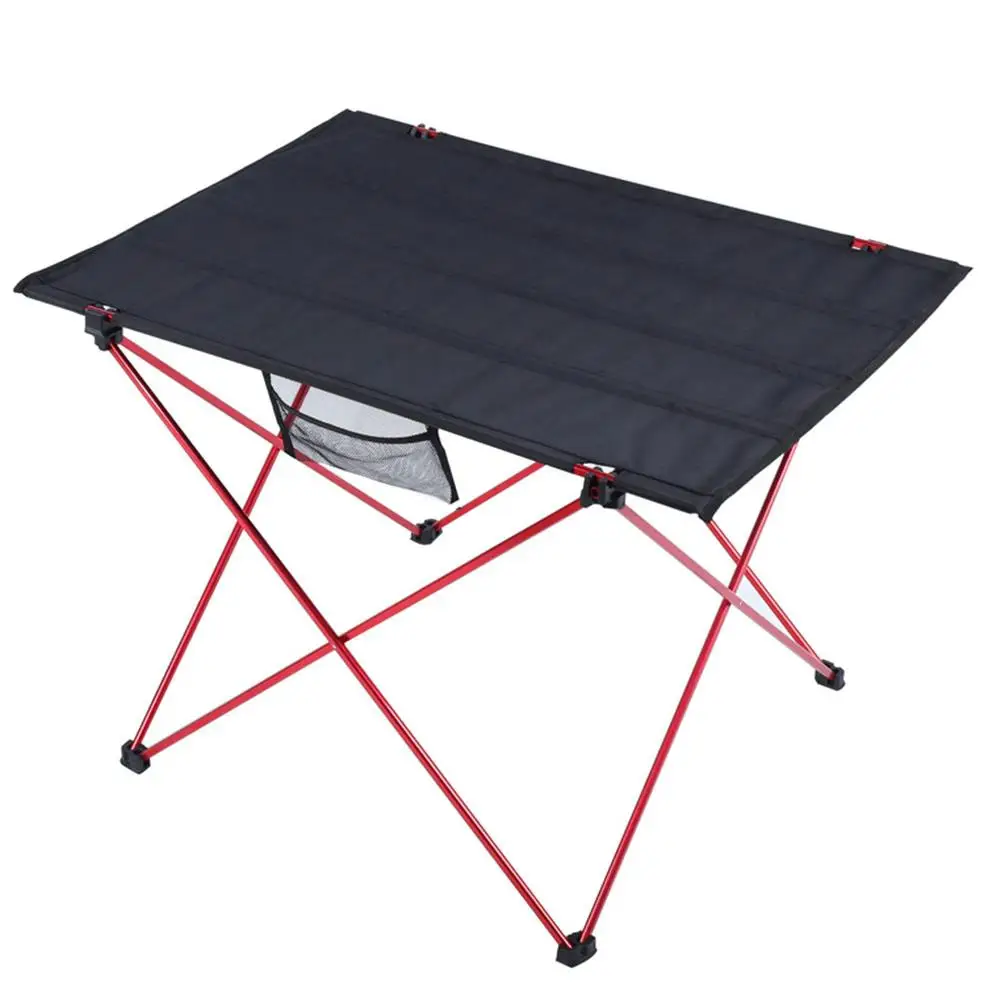 

Folding Picnic Table Outdoor Ultralight Portable Square Aluminum Alloy Tables for Camping Barbecue