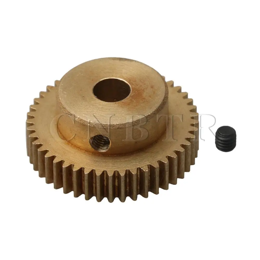 

CNBTR 0.5 Modulus 45T Motor Pinion Gear 5mm Hole for Microgenerator 23.5x10mm