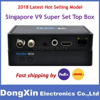 

2018 Singapore HD TV Set Top Box Starhub freesat V9 Super with WIFI Dongle Mini Portable Cable TV Receiver