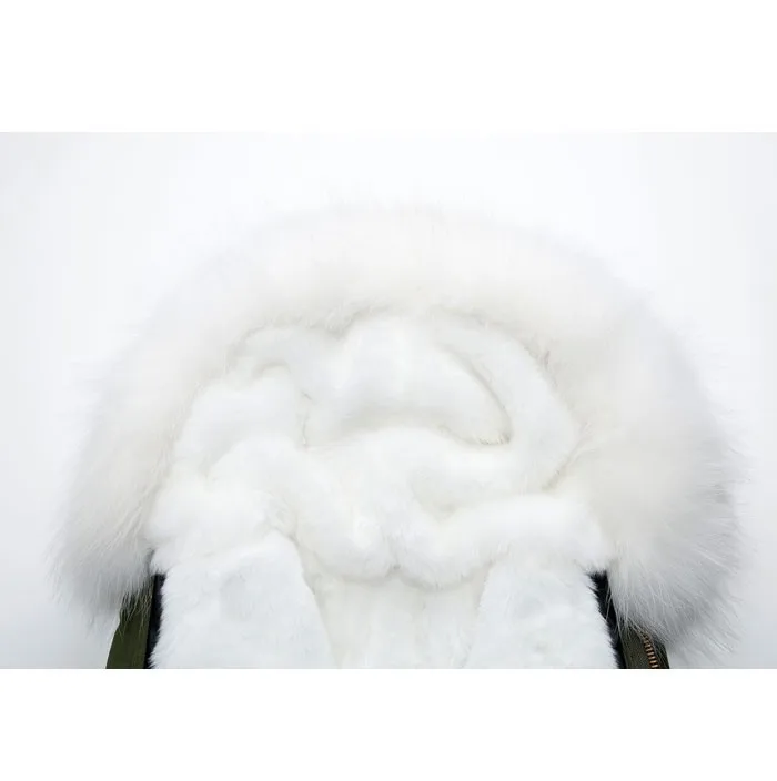Зимние белые мужские модели Имитация белый пальто с мехом искусственного меха корейский куртки мужские пальто