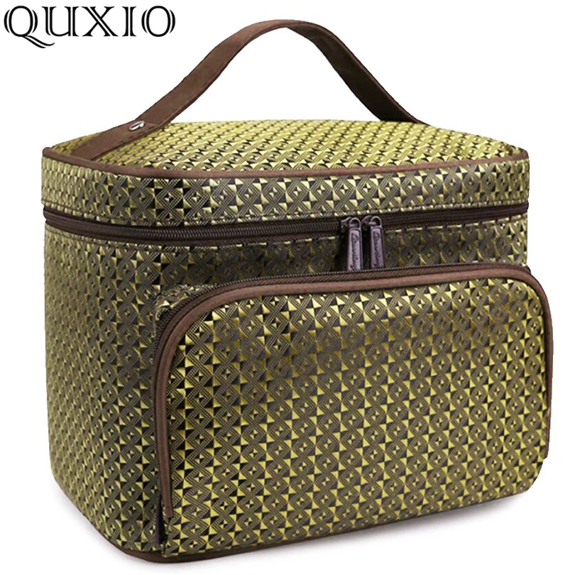 Woman Cosmetic Bags Big Travel Toiletry Bag Letter Pattern Organizer Makeup Bag Extra Large Capacity Storage Beauty Bag JH638
