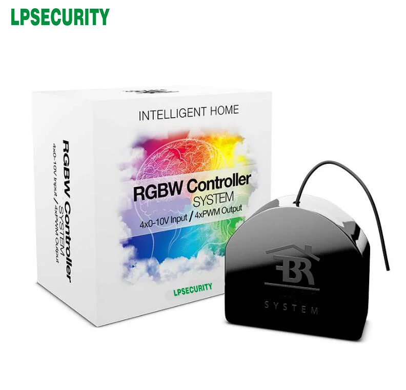 

12/24VDC Fibaro Z-Wave RGBW Controller (FGRGBWM-441) - Change LED Bulb Colors - EU Version