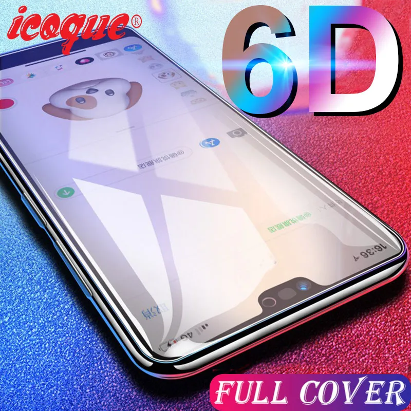 

6D Tempered Glass for Xiaomi Mi 8 A2 Lite Play 9 SE Mix 3 2S 2 Screen Protector Protective Glass for Xiaomi Redmi Note 5 6 Pro 7