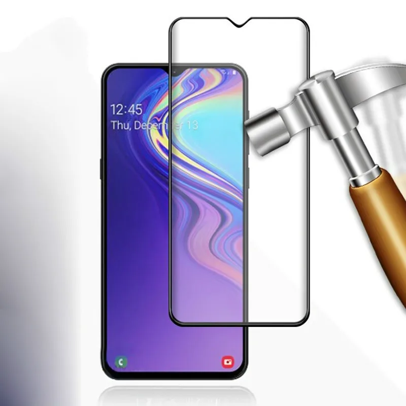 Защитное стекло закаленное для Samsung A30 A50 A51 M30s A6 A8 J4 J6 A7 2018 Galaxy M10 M20 M30 A20E A40 A70