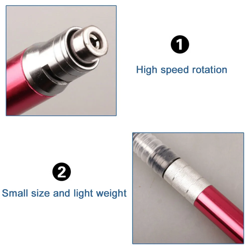 Высокоскоростной воздушный микропереходник комплекты шлифовальных насадок мини-карандаш полировка гравировальный инструмент шлифовка резка пневматические инструменты