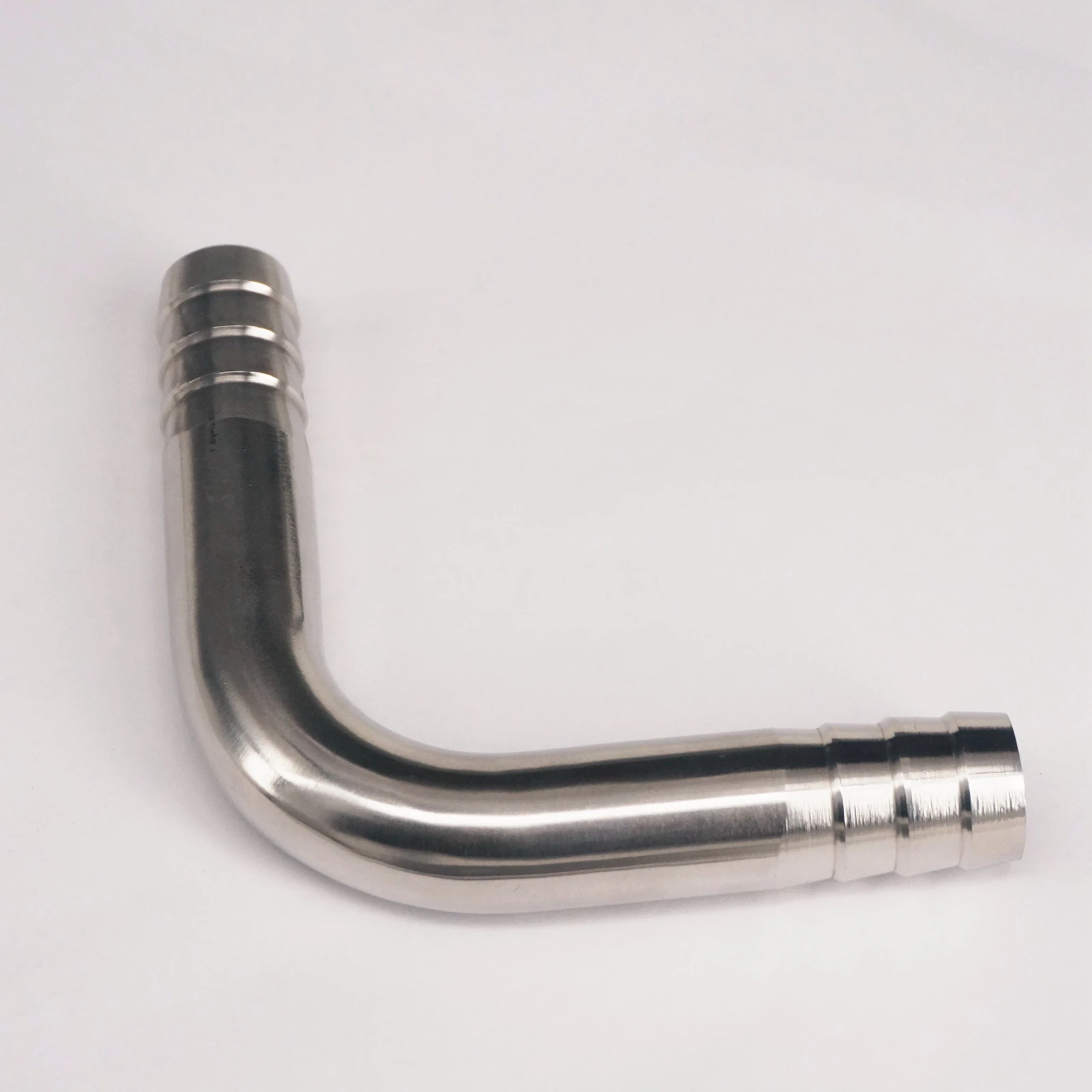 

304 Stainless Steel Sanitary 90 Degree Elbow Pipe Fitting Hose Barb Connnector Fit for 19mm I/D Hose