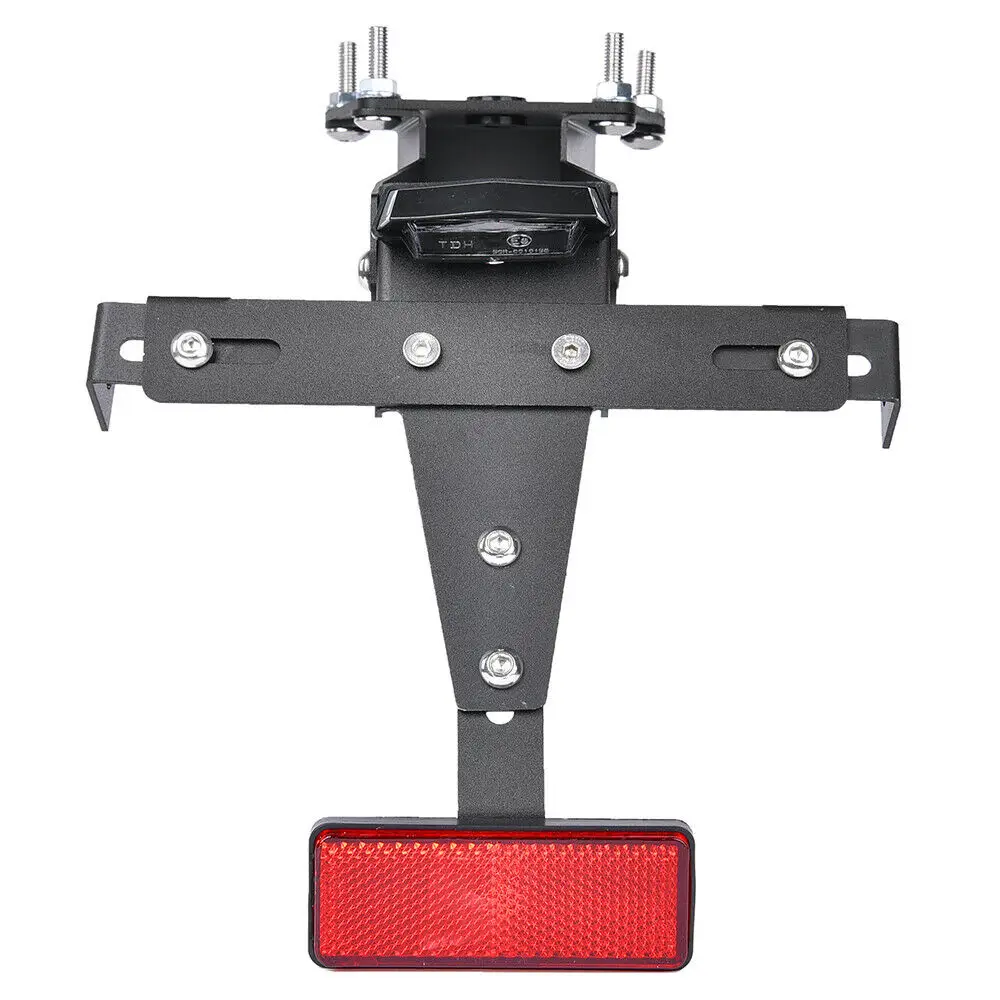  MT-10 FZ-10 Motorcycle Adjustable License Number Plate Frame Holder Bracket LED light For Yamaha MT - 33004094366