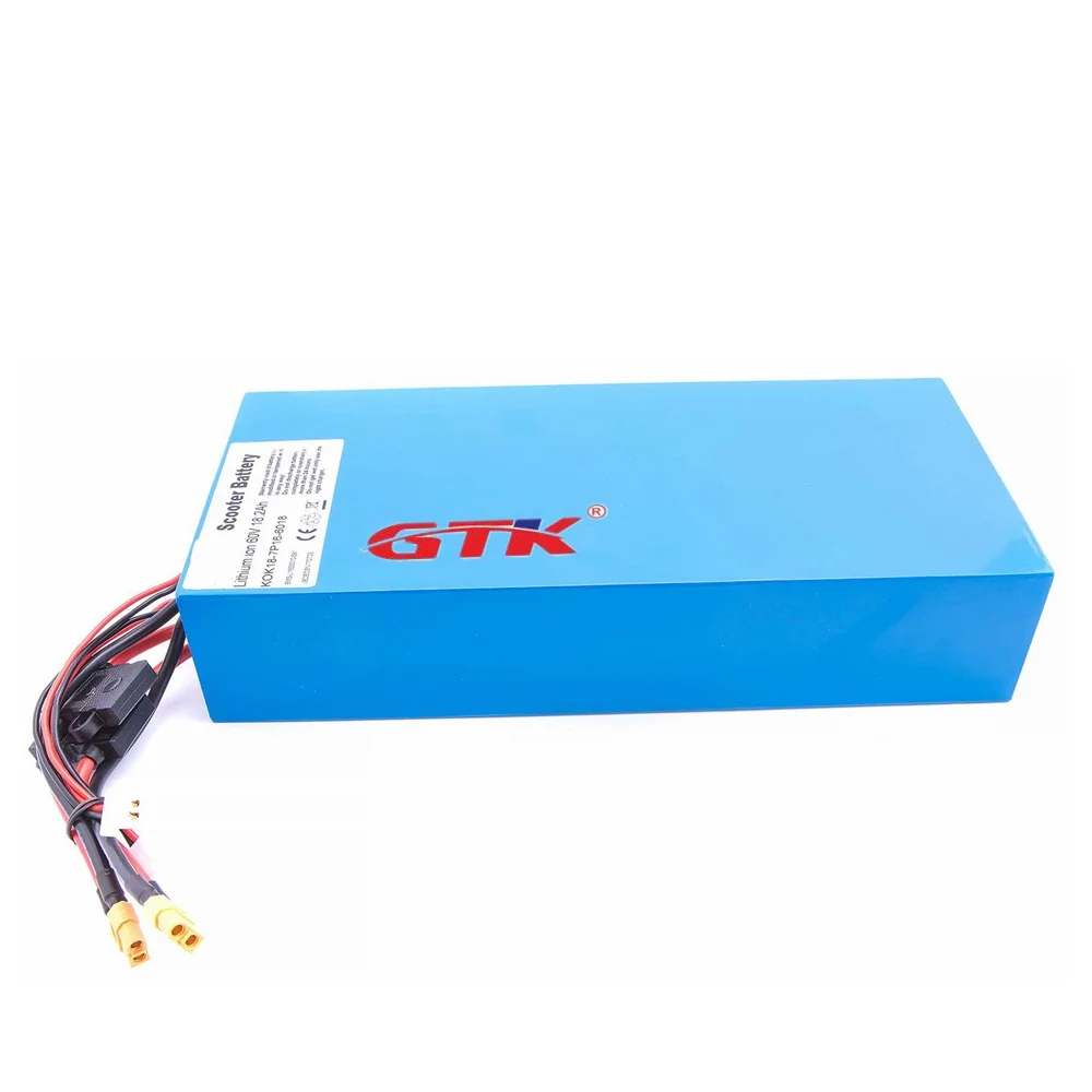 Discount Lithium ion ebike battery pack 60V 20Ah 18Ah 1800W e-bike Battery 60v 28Ah with 67.2v 5A Charger 30A BMS Lithium Scooter Bicycle 1