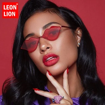 

LeonLion 2019 Fashion Street Beat Sunglasses Women/Men Brand Designer Small Frame Sun Glasses Shopping Oculos De Sol Feminina