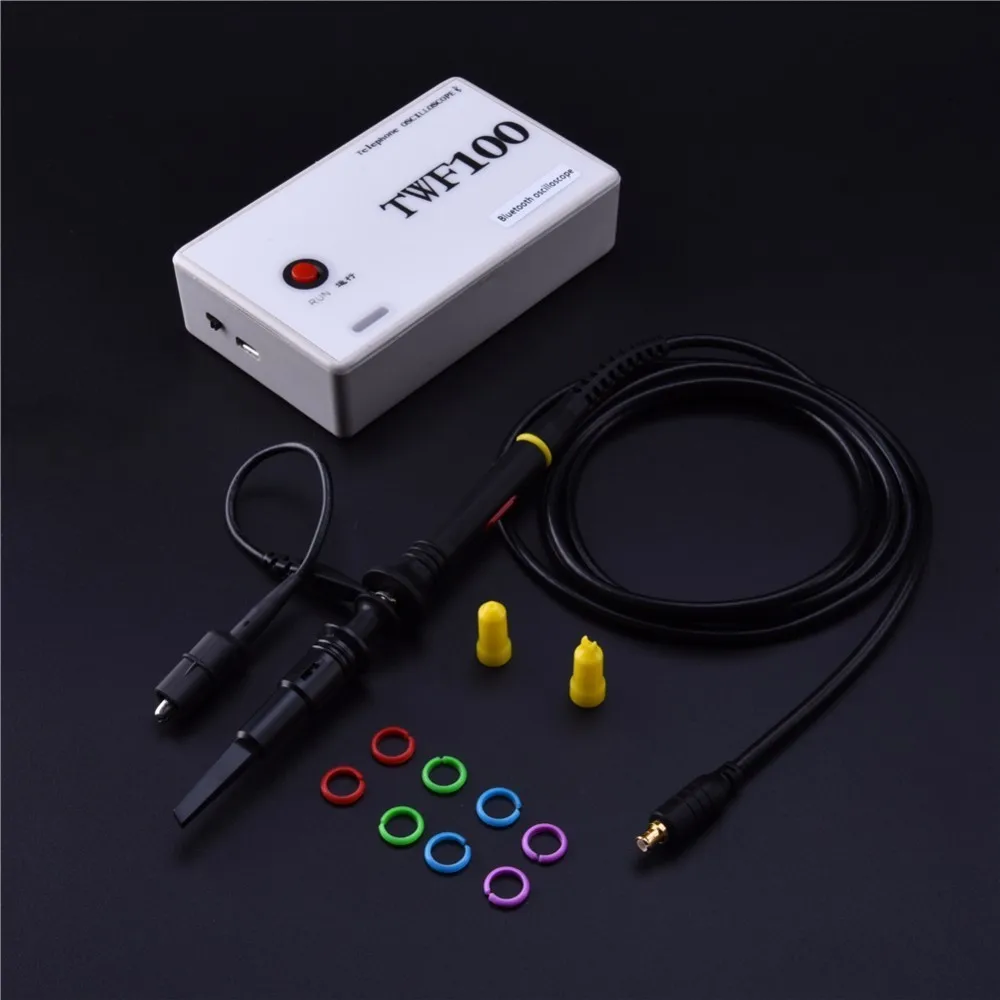 Bluetooth осциллограф Android 4 0 с 2 канальным USB цифровым мини осциллографом поддержкой
