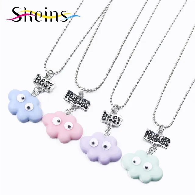 Skeins Bff Jewelry 4pcs Set Best Friends Charm Pendants Necklace Skeins Bff Jewelry 4pcs Set Best Friends Charm Pendants Necklace Food For Kids Moving
