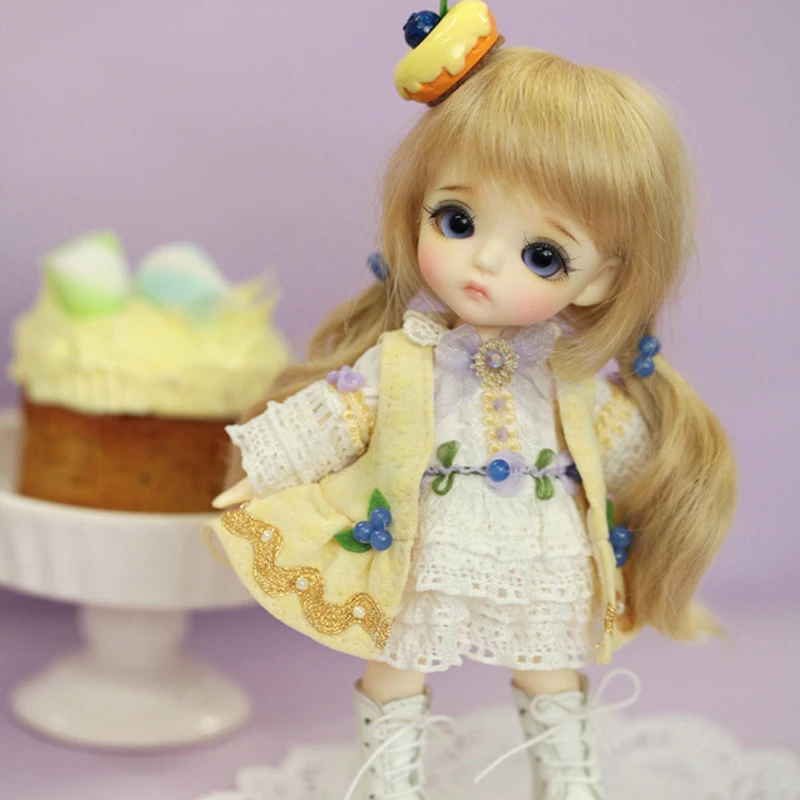 Кукла 1/8 BJD/SD красивая желтая кукла с. Бель шарнирная из смолы для маленькой