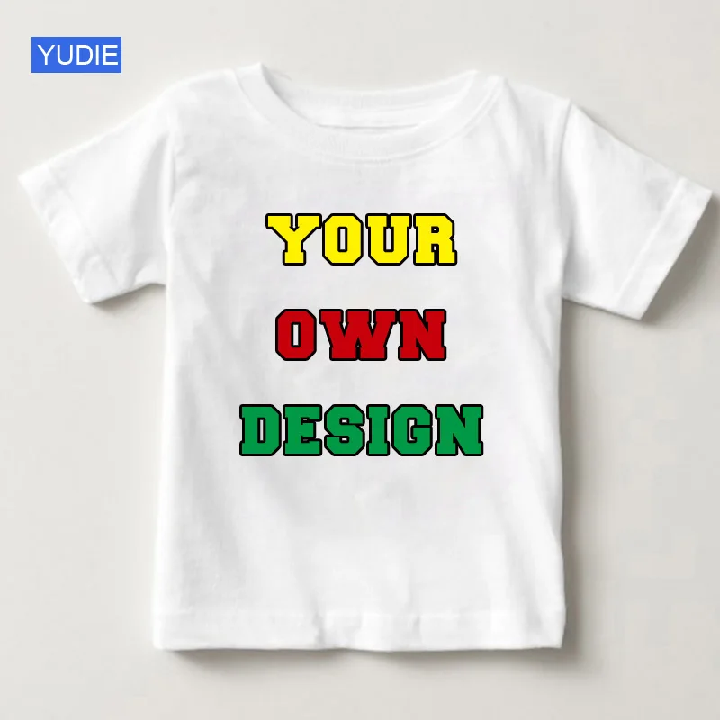 ACDC, Детская футболка детская ACDC футболка в стиле рок, Повседневная футболка с короткими рукавами для мальчиков и девочек, детские топы унисекс, одежда для малышей YUDIE - Цвет: Custom T-Shirt