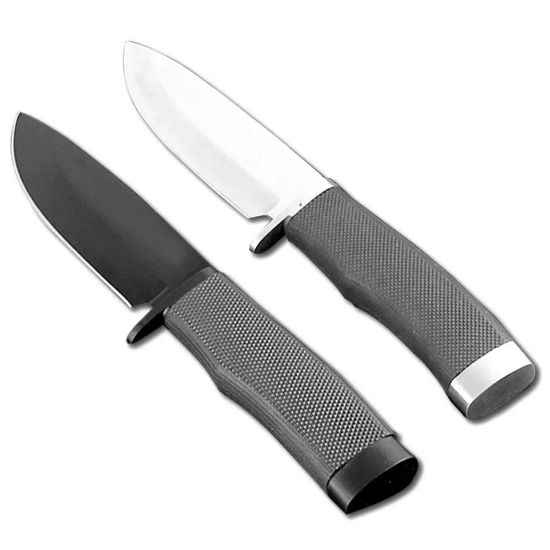 ToughKeng Classic Survival Fixed Blade Knife 420 Steel Knife Rubber Comfort Handle Practical Portable Military Knives Tools ToughKeng Classic Survival Fixed Blade Knife 420 Steel Knife Rubber Comfort Handle Practical Portable Military Knives Tools