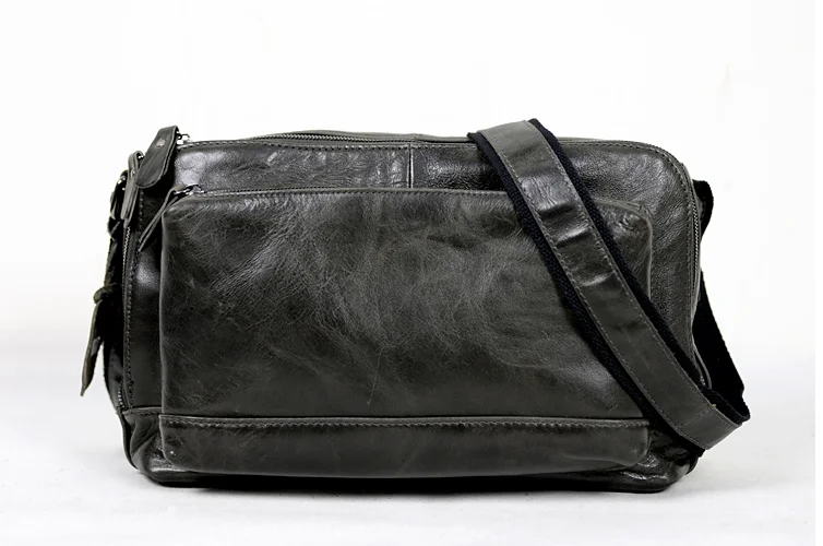 

multifunction Men Genuine Leather Briefcase Shoulder Business Bag Simple Style Mens Commuter Cowhide Bags Bolso Hombre D594