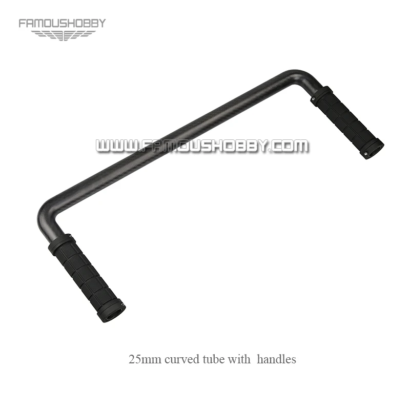 Famoushobby MV077 OD25mm ID23mm 500m длинная полностью углеродная ручка