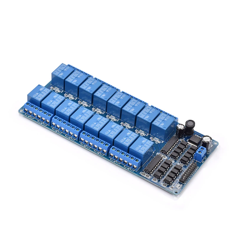 5 в 16 канальный релейный модуль модульный оптрон LED для Arduino PiC ARM AVR|Оборудование