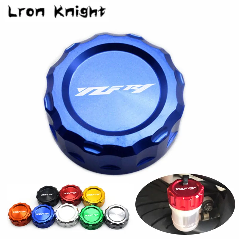 

For Yamaha YZF-R1 YZFR1 YZF R1 2009 2010 2011 2012 2013 2014 Motorcycle CNC Aluminum Rear Brake Reservoir Cover Caps