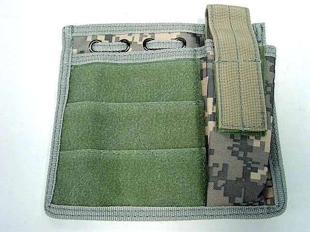 США страйкбол военный Molle Milspec MOD Карта фонарь Админ Чехол черный