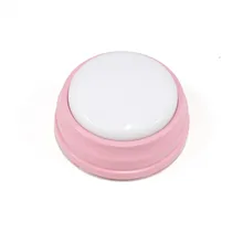 Только 2 шт супер красивый розовый цвет для подарка любви, романтическая звуковая кнопка может записывать 30 s свой собственный голос