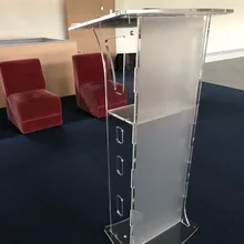 Церковный акриловый Подиум/ Красивая Акриловая подиумная кафедра церковная кафедра