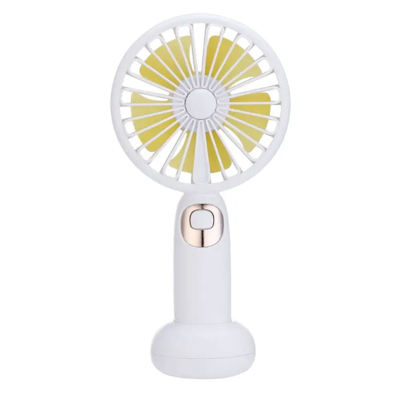 

New Portable Mini Fans Wireless Bluetooth Speaker with USB Rechargeable for Mobile Phones Drop