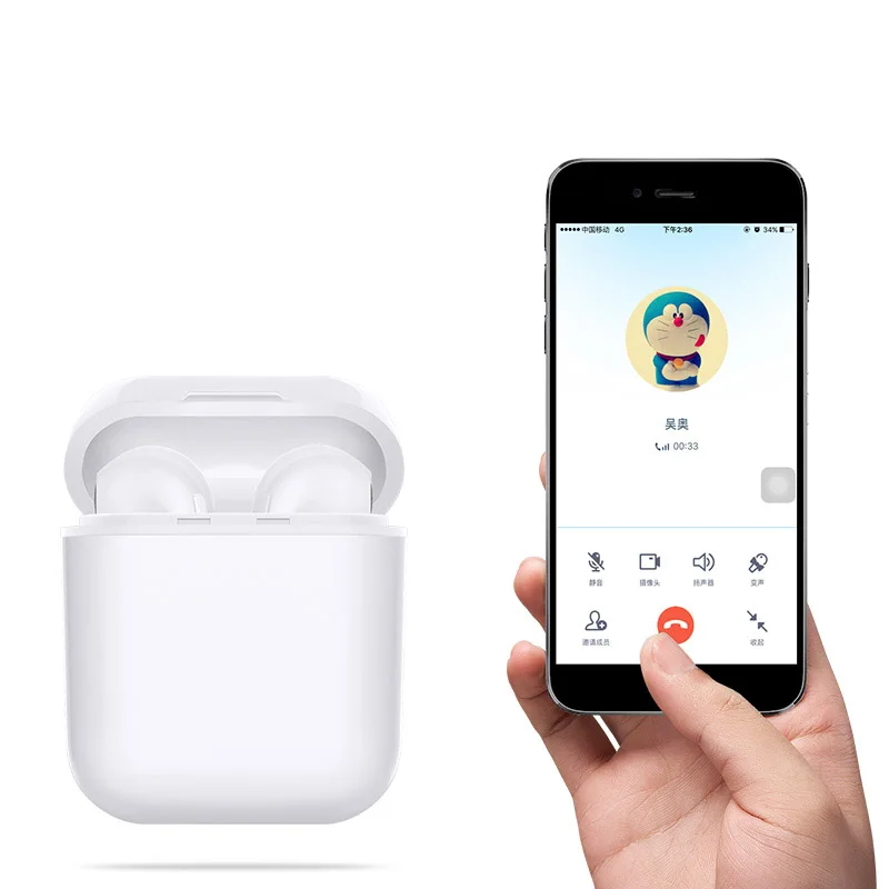Leeduoze беспроводные наушники Bluetooth 3D стерео звук с зарядным устройством для apple iphone