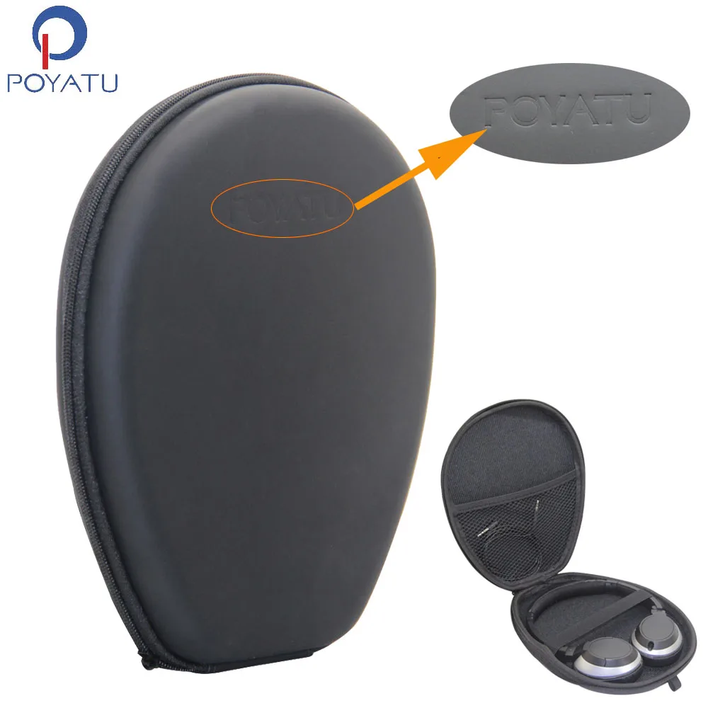 Портативный жесткий чехол POYATU для наушников Bose QC 3 QC3 On Ear1 OE Ear 2 OE2 OE2i SoundTrue сумка с