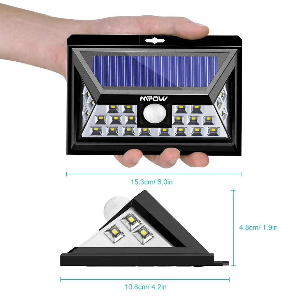 Mpow 24 LED Solar Lamp  (9)