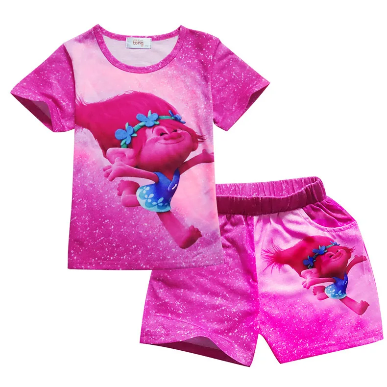 2017 New summer hot sale cotton baby pajamas cute character children Cute pyjamas kids baby