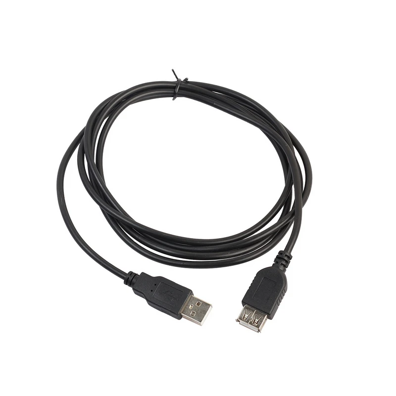 0,6 M/1,8 M/3M USB кабель-удлинитель Черный USB 2,0 A папа к женскому супер-скоростной удлинитель Кабель Mayitr