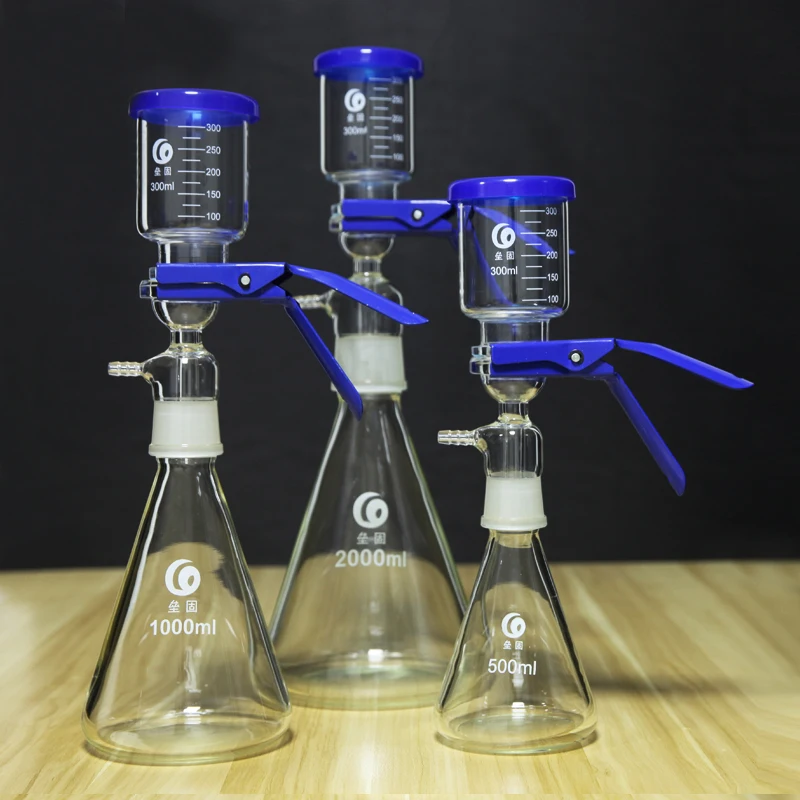 Fine quality 500ml 1000ml 2000ml 5000ml Sand core filtrating equipment