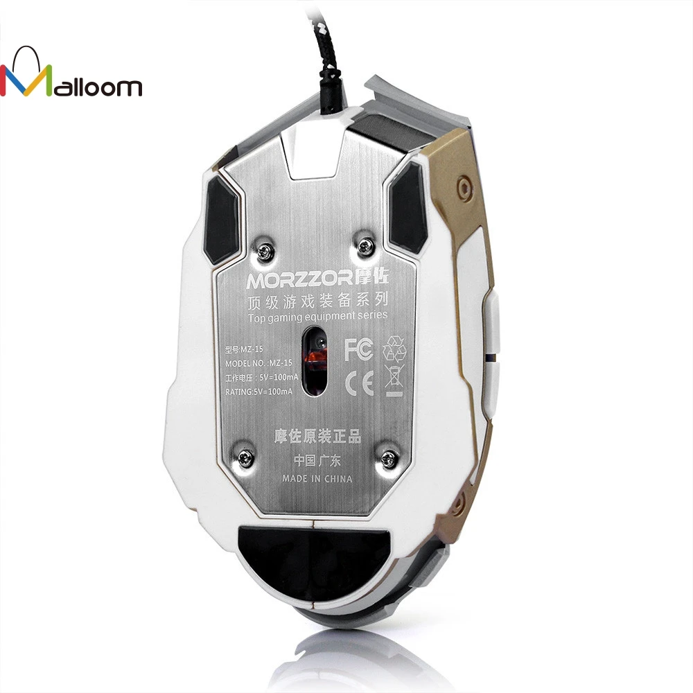 Malloom Новое поступление 2400 dpi 7D Кнопки светодиодный Оптическая Проводная игровая мышь для ПК ноутбука на продажу