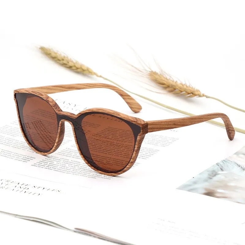 Design blue Fashion Sonnenbrille Red pink Farbe Siamese 2018 purple tea Neue Lens Lens Holz Lens Runde Green Objektiv black Lens Lens Uv400 Lens IwZxx5qt