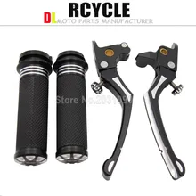 Мотоцикл с ЧПУ Регулируемые тормозные рычаги сцепления Ручка Бар Ручные ручки для Harley Touring Dyna Softail на заказ 14-17