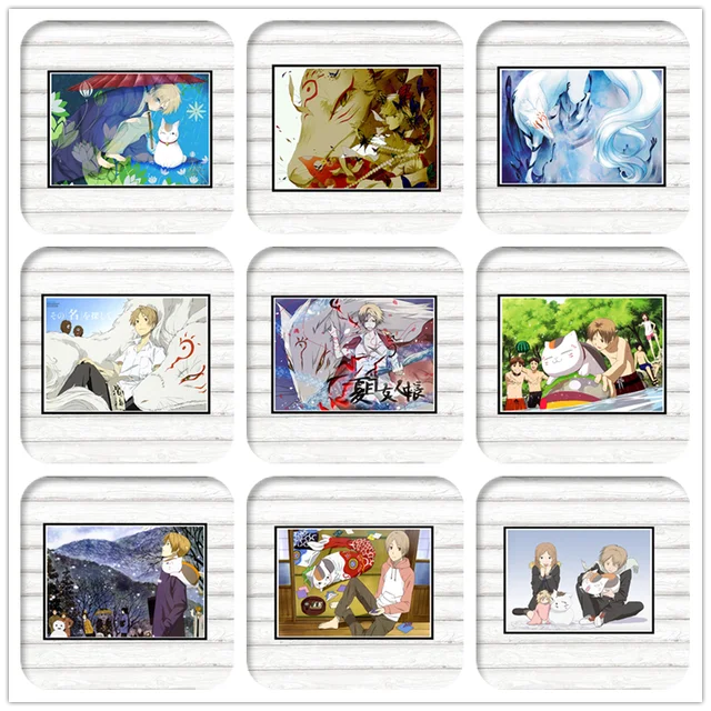 Best Quality Natsume Yuujinchou Coated paper Poster Japanese anime Bar Cafe Living Room Dining room stickers Best Quality Natsume Yuujinchou Coated paper Poster Japanese anime Bar Cafe Living Room Dining room stickers