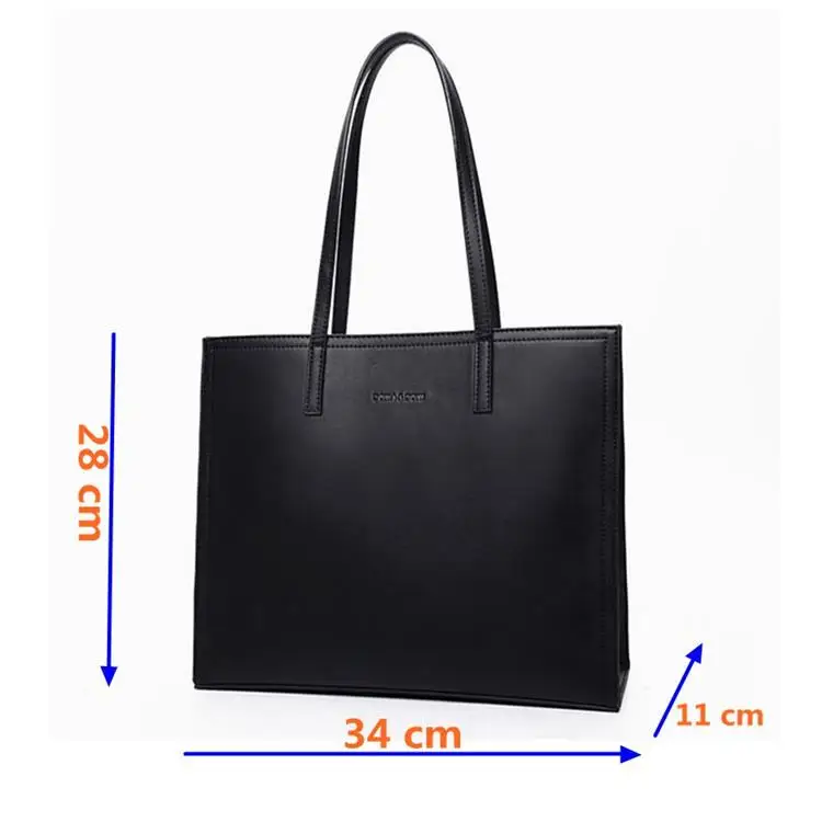 Женская вместительная Повседневная сумка-шоппер, сумки для покупок, модные женские сумки через плечо, женские сумки-мессенджеры b265