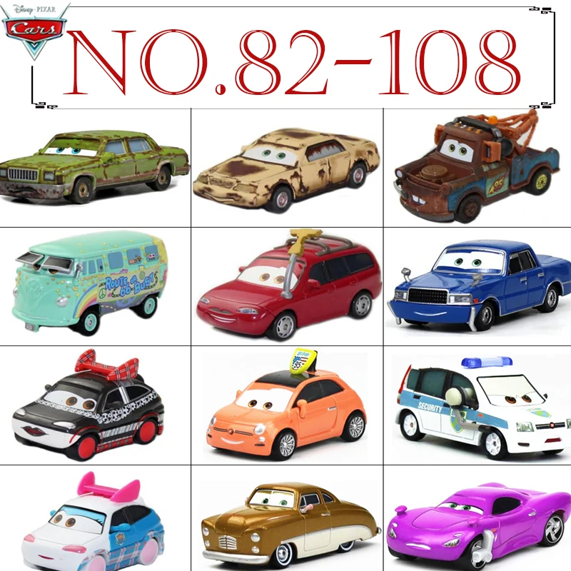 No.136-162 disney Pixar Cars 3 2 1 игрушки машинки модели автомобилей игрушки машинка oyuncak araba Металлические Автомобили 1:55 редкий автомобиль коллекция игрушек для детей мальчиков королевский полиция