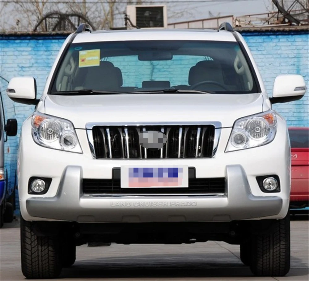 Для Toyota Prado 2009 2010 2011 2012 2013 Прозрачный автомобильный налобный фонарь с прозрачными линзами, передний автомобильный чехол