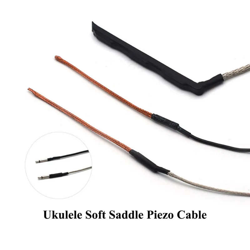 

Saddle Piezo Bridge Acoustic Guitar Pickup Cable Pickup For Guitar Violin Banjo Mandolin Ukulele Musical Instrument Accessories